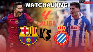 Barcelona vs Espanyol LIVE Score  Watchalong amp Reaction La Liga 20242025 [upl. by Hersch]