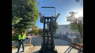 GovDeals 2016 Toyota 8FGU25 5000 Lb Pneumatic Tire Forklift [upl. by Lefton629]