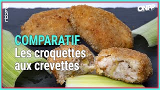 Croquettes aux crevettes  le grand comparatif   On nest pas des Pigeons [upl. by Eillat969]