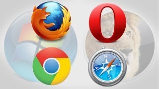 Windows amp Mac Browser Test Chrome 17 vs Firefox 11 vs Opera 1161 vs Safari 51 [upl. by Gnouhp]