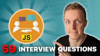 Javascript Interview Questions and Answers  Dominate Your Next Interview [upl. by Ruder]