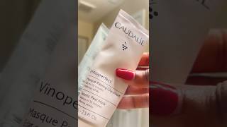 Mask of the night caudalie vinoperfect brightening glycolic peel skincareroutine beautyblogger [upl. by Alyled]