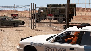 Storming Area 51  Part 2  BeamNGdrive [upl. by Suoivatram772]