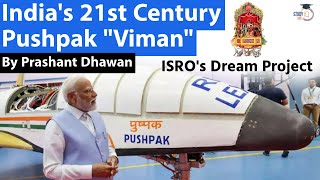 Viral Video of India’s Pushpak Viman  ISRO’s Dream Project  By Prashant Dhawan [upl. by Neisa954]