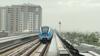 Dubai Metro  Alstom Train 10 [upl. by Karylin]