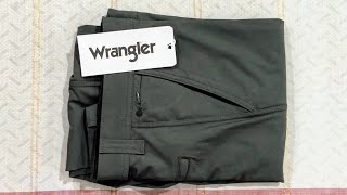 Wrangler Straight Fit FlatFront Trousersindiaunboxed [upl. by Hachmin]