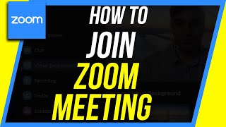 How to Join a Zoom Meeting [upl. by Nadab437]