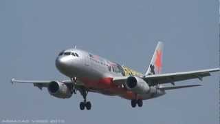 Jetstar Go Roos A320232 VHVQH  Landing at Sydney  27 January 2010 [upl. by Livia415]