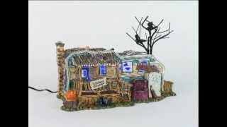 Department 56 Snow Village Halloween Lot 13 Crystal Lake Item 4020230 [upl. by Namreg]