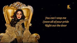 Nora Fatehi lm bossy Lyrics  Bitch lm bossy Nora Fatehi LyricsThreesisters114 [upl. by Airdna]