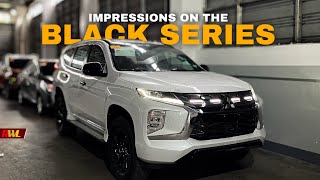 Impressions on the 2025 Montero Sport 4x2 Black Series [upl. by Ahsekahs]