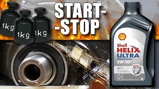 Shell Helix Ultra Professional APL 5W30 Test oleju silnikowego StartStop 100Â°C [upl. by Amihc900]