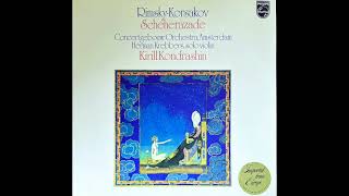 RimskyKorsakov Scheherazade Kondrashin and the Concertgebouw Orchestra of Amsterdam 1980 [upl. by Anirres479]