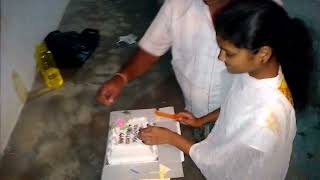 Moni Birthday Cake cutting  Memories  SBR Puram  Gulur [upl. by Baillie]