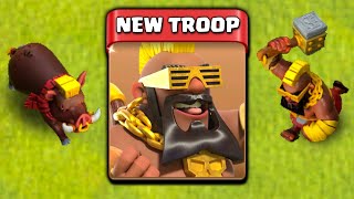 New Super Hog Rider Explained Clash of Clans [upl. by Alsworth741]