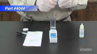 Testing for Glutaraldehyde Using Taylor’s K1186 [upl. by Woodman484]