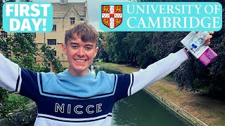 Freshers Week at Cambridge BEHIND THE SCENES  Cambridge Uni Vlog 1 [upl. by Dadinirt]