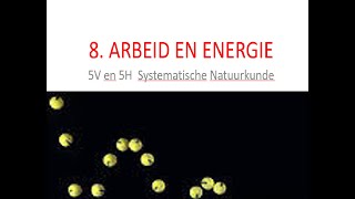 5H samenvatting hf 8 Arbeid en energie deel 2 [upl. by Watts]