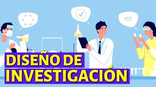 El DISEÑO DE INVESTIGACIÓN explicado cómo se hace y ejemplos👨‍🔬 [upl. by Sidonia]