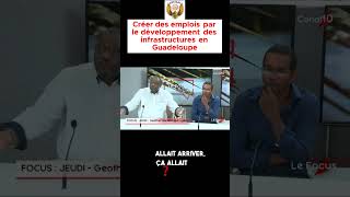 Créer des emplois par le développement des infrastructures en Guadeloupe [upl. by Winwaloe]