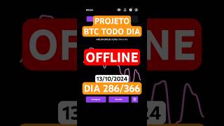 PROJETO BITCOIN TODO DIA 287366 BTCTodoDia Investimentos Altcoins Criptomoedas [upl. by Tia]