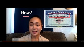 How to Apply for Social Security NumberSSNUSARequirementsOnlineExperienceK1 Visa [upl. by Sausa867]