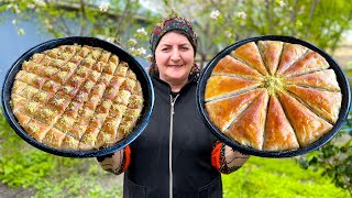 Turkish Baklava How To Make Best Dessert with Grandmas Secret Recipe [upl. by Zilber701]