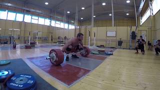 Klokov Pause Snatch 185KG [upl. by Lirba]