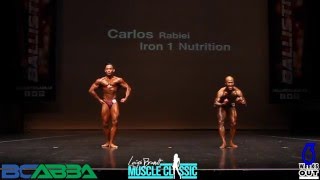 2016 BCABBA Leigh Brandt Muscle Classic  Lightweight Mens Bodybuilding Pre Judging [upl. by Avan617]