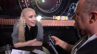 Melodifestivalen 2019  Semi Final 1 Interview with Wiktoria 20190201 [upl. by Eryt]