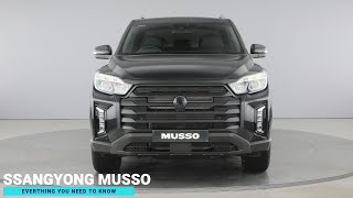 2023 SsangYong Musso  Review Underneath its bold exterior [upl. by Faunia]