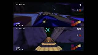 WipeOut 64 Multiplayer 2 Players [upl. by Yrok]