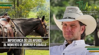 Importancia de los Aperos al momento de Montar a Caballo  TvAgro por Juan Gonzalo Angel [upl. by Nalyad747]