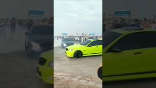 Mercedes AMG C63 Donuts ytshorts automobile [upl. by Anahoj]