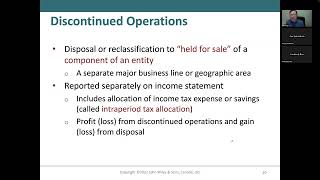 income statement showing continuing ampdiscontinued operations and statement of comprehensive income [upl. by Bradway754]