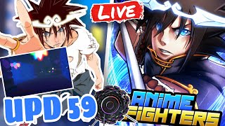 PORTAL LIVE UPDATE 59 ANIME FIGHTERS SIMULATOR  Roblox [upl. by Smitt401]