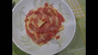 Ricetta ravioli con ripieno di carne [upl. by Aihsilat]