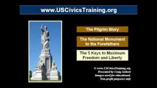 The Pilgrims Story 12  The National Monument to the Forefathers [upl. by Malva]