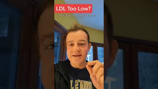 Very low LDL Is low cholesterol or low LDL dangerous Dont you need Cholesterol for brain function [upl. by Samala]