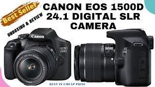 🔥 Canon Eos 1500d 241 Digital Slr Camera black With EF s1855 Is ii Lens Unboxing 1500d Review [upl. by Claribel861]