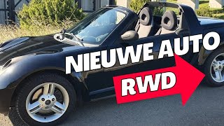 NIEUWE AUTO met gepersonaliseerde nummerplaat is 2004 SMART ROADSTER cabrio 3 cilinder lichtgewicht [upl. by Trinee946]