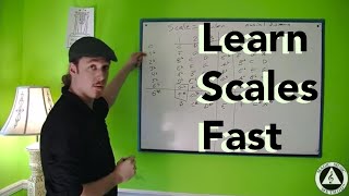 Learn Scales Fast ∆ Magic Music Method ∆ Major Scales [upl. by Yevol89]