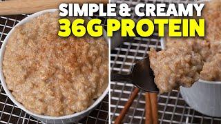 High Protein Rice Pudding  Microwave amp Stovetop Recipe [upl. by Tice546]