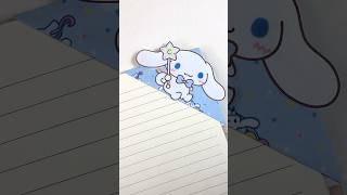 Cinnamoroll Bookmarks Easy Crafts Ideas School Project DIY Sanrio bookmarks shorts craftsideas [upl. by Acirt]