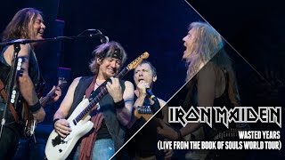 Iron Maiden  Wasted Years Live from The Book Of Souls World Tour [upl. by Honebein]