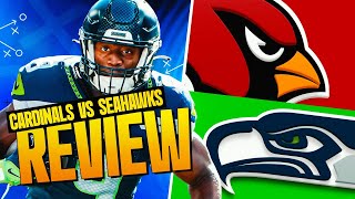 Kenneth Walker IIIs RIDICULOUS missed tackle stat  Seahawks vs Cardinals Week 12 NFL Review  PFF [upl. by Jeggar]