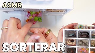 SORTERAR MIN DOTTERS HÅRACCESSOARER ASMR [upl. by Rratsal]