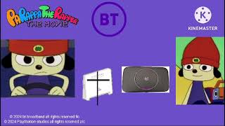 Bt parappa the rapper movie advert radio UK broadband rage 2024 [upl. by Edythe]