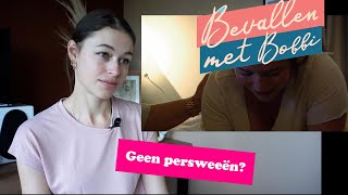 Bevallen met Bobbi Doula reageert  Thuis bevalling  Geen persweeën [upl. by Annauqaj]