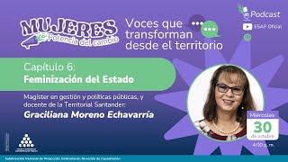 Mujeres Potencia del Cambio capítulo 6 quotFeminización del Estadoquot [upl. by Holtorf]